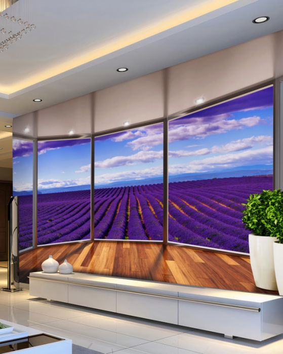 Carta da parati Lavanda