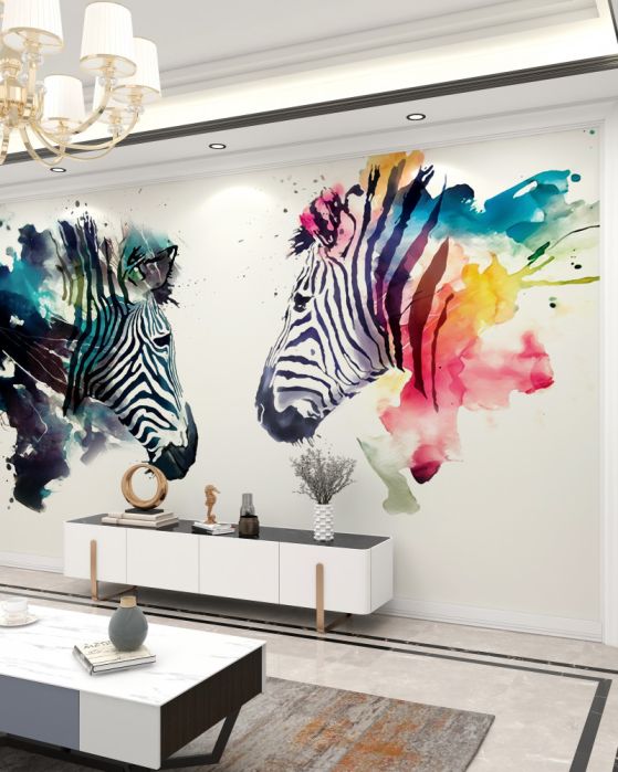 Carta da parati Zebra