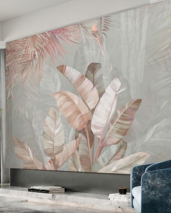 Carta da parati Foglie