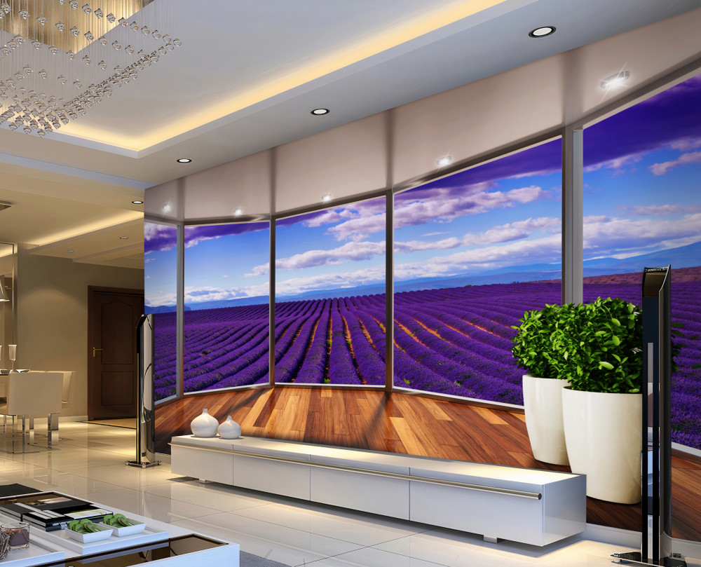 Carta da parati Lavanda